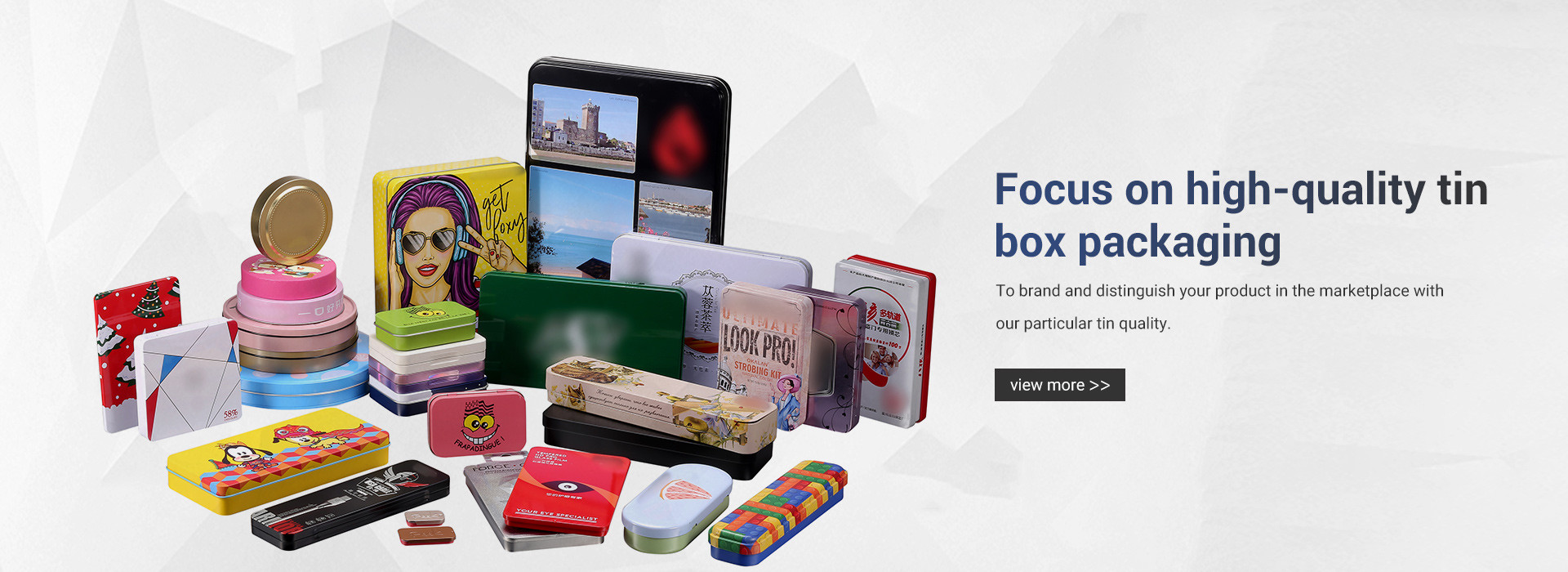 kwaliteit Koekje Tin Can fabriek