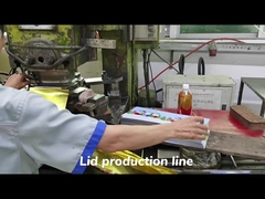 Groothandel CMYK gedrukte snoep metalen tincontainer met recyclebaar tinplate